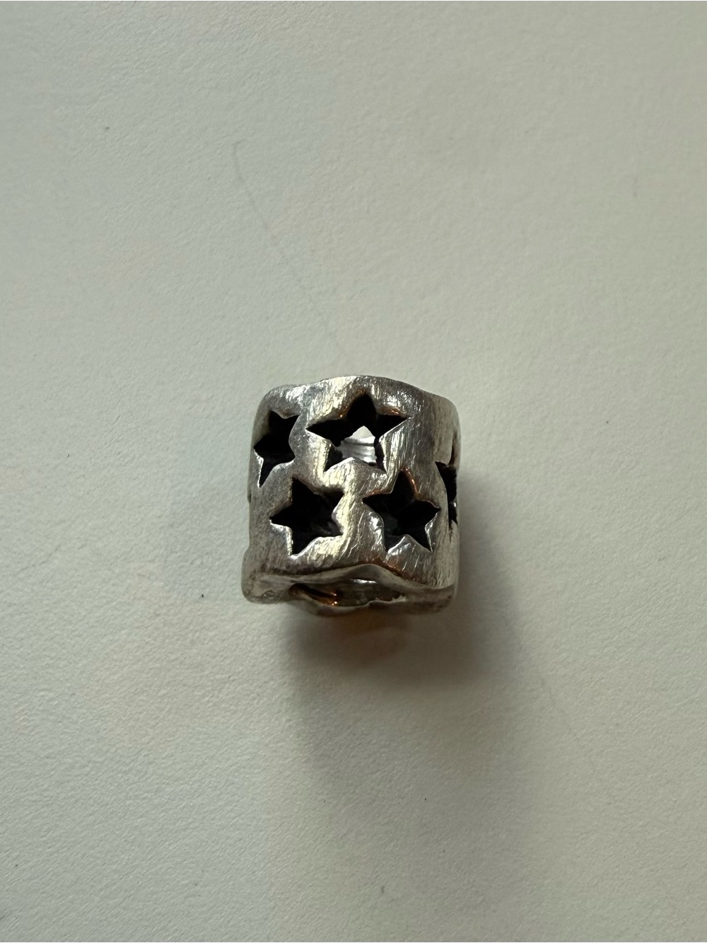 Pandora Sterling Silver Star Cutout Charm Bead